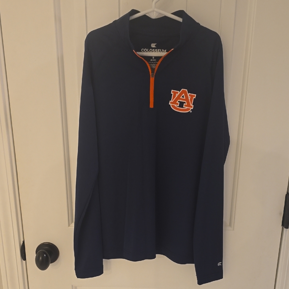 Auburn Tigers Colosseum Navy Quarter Zip